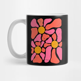 Boho Floral Comfort Colors Vintage Mug